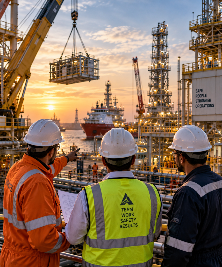 SIMOPS coordination for complex industrial and Oil & Gas operations in Qatar